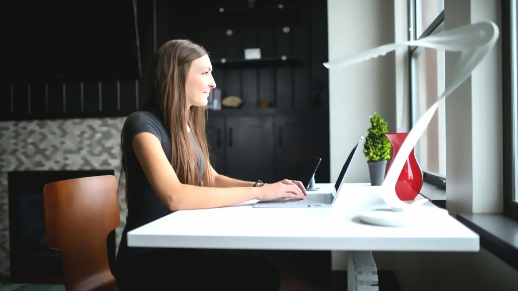 Professional budget planning workspace with documents and calculator